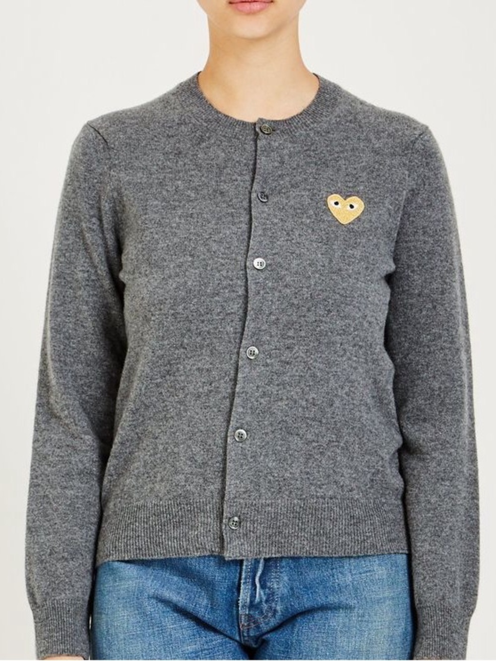 Comme des GARCONS PLAY Wool cardigan size medium